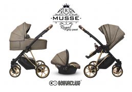 BABY ACTIVE Musse Royal grey pearl/gold 2022 3v1