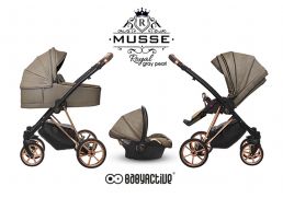 BABY ACTIVE Musse Royal grey pearl/rose gold 2022 3v1