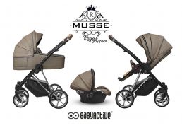 BABY ACTIVE Musse Royal grey pearl/chrome 2022 3v1