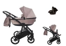 JUNAMA Space Velur 02 rose 2022 3v1 + Babyschild