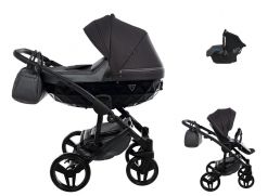 JUNAMA Saphire V2 02 anthracite grey 2022 3v1 + Babyschild