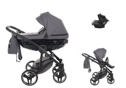 JUNAMA Basic 03 dark grey 2022 3v1 + Babyschild