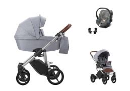 BEBETTO Luca + Cybex Aton 5 12/silver 2022