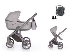 ROAN Bloom + Cybex Aton B2 i-Size grey dots 2024