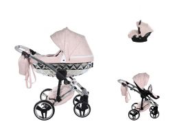 JUNAMA Heart 06 pink/silver 2022 3v1 + Babyschild