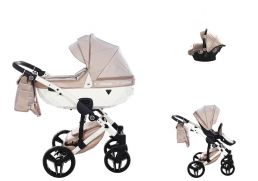 JUNAMA Clermont 02 rose/white 2022 3v1 + Babyschild