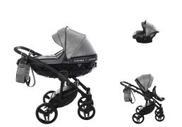 JUNAMA Clermont 04 grey 2022 3v1 + Babyschild