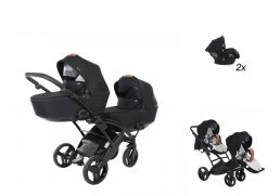 JUNAMA Space Duo Slim 04 black 2022 2x autosedačka Babyschild