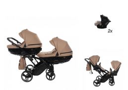 JUNAMA Basic Duo Slim 04 brown 2022 2x autosedačka Babyschild