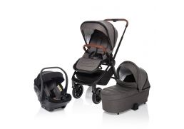 ZOPA Move Cross  + vanička XL + autosedačka XS Plus i-Size Travel Set iron grey/black 2022