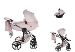 JUNAMA Dolce + Cosmo i-Size 01 pink 2025 3v1 + Babyschild