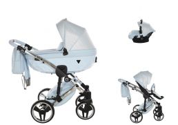 JUNAMA Dolce 02 blue 2022 3v1 + Babyschild