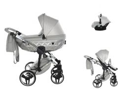JUNAMA Dolce 04 silver 2022 3v1 + Babyschild
