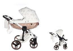 JUNAMA Heart Satin 01 white/gold 2022 2v1