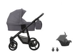 BEBETTO Nico - Hlboký kočík UL 230 2022 1v1 + Bobostello