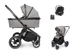 MUUVO Quick 3.0 Black Chrome Set XL + Cybex Aton B2 i-Size steel grey 2023