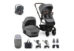 EASYWALKER Harvey3 Travel Set XXL + Aton B2 i-Size exclusive grey 2022