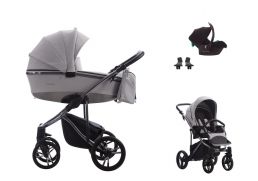 BEBETTO Bresso Premium Dark Travel Set Cosmo 100 2023 3v1 Cosmos