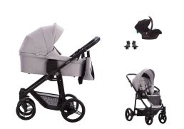 BEBETTO Vulcano Travel Set Cosmo 02/black 2023 3v1 Cosmos