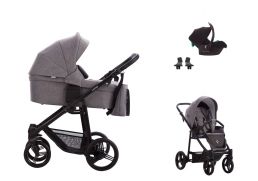 BEBETTO Vulcano Travel Set Cosmo 03/black 2023 3v1 Cosmos