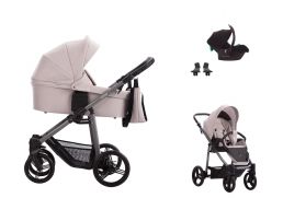 BEBETTO Vulcano Travel Set Cosmo 01/graphite 2023 3v1 Cosmos