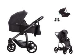 BEBETTO Vulcano Travel Set Cosmo 04/graphite 2023 3v1 Cosmos