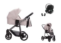 BEBETTO Vulcano + Cybex Aton B2 i-Size 01/graphite 2023