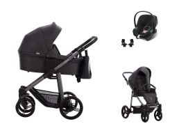 BEBETTO Vulcano + Cybex Aton B2 i-Size 04/graphite 2023