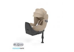 CYBEX Sirona T i-Size Plus SensorSafe + Base T cozy beige 2025