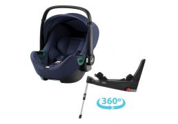 BRITAX RÖMER Baby-Safe 3 i-Size Flex Base 5Z Bundle indigo blue 2023