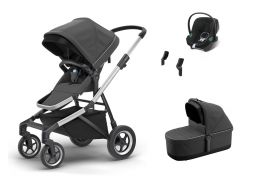 THULE Sleek Set + Cybex Aton B2 i-Size shadow grey 2023