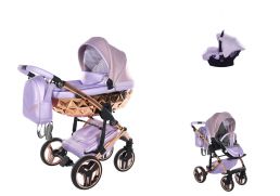 JUNAMA Dolce 07 rainbow fiolet 2023 3v1 + Babyschild