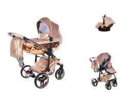 JUNAMA Dolce 08 rainbow gold 2023 3v1 + Babyschild