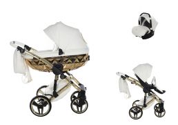 JUNAMA Hand Craft 08 white/gold 2023 3v1 + Babyschild