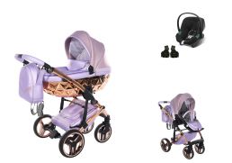 JUNAMA Dolce + Cybex Aton B2 i-Size 07 rainbow fiolet 2023