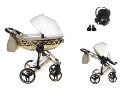 JUNAMA Hand Craft Glitter + Cybex Aton B2 i-Size 02 gold 2023