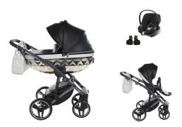 JUNAMA Hand Craft Glitter + Cybex Aton B2 i-Size 03 black 2023