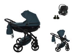 JUNAMA Basic + Cybex Aton B2 i-Size 02 turquoise 2022