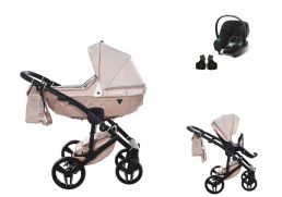 JUNAMA Clermont + Cybex Aton B2 i-Size 03 rose beige 2022