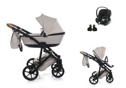 JUNAMA Space + Cybex Aton B2 i-Size 02 beige 2022