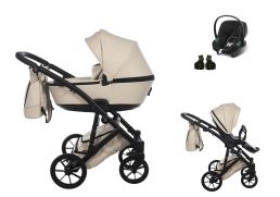 JUNAMA Space Eco + Cybex Aton B2 i-Size 02 beige 2022