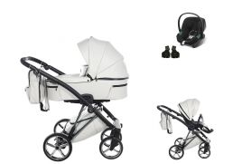JUNAMA Air V2 Premium + Cybex Aton B2 i-Size 04 white/silver 2022