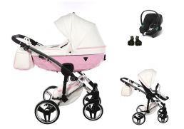 JUNAMA Candy V2 + Cybex Aton B2 i-Size 01 bubble pink 2022