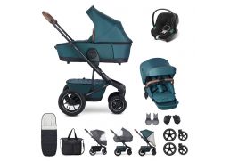 EASYWALKER Harvey5 Air Premium Set XXL + Aton B2 i-Size jade green 2023