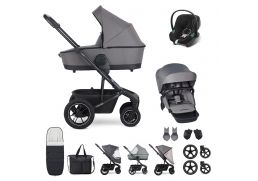 EASYWALKER Harvey5 Air Set XXL + Aton B2 i-Size pebble grey 2024