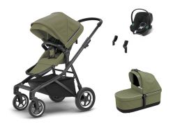 THULE Sleek Set + Cybex Aton B2 i-Size soft green 2024