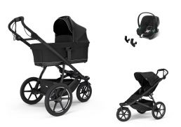 THULE Urban Glide 3 Set + Cybex Aton B2 i-Size black 2024