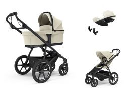 THULE Urban Glide 4-wheel Set + Cybex Cloud G Plus i-Size soft beige 2024