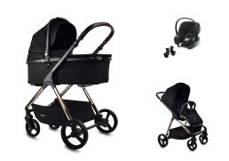 iBEBE Ice + Cybex Aton B2 i-Size 01 gold 2024