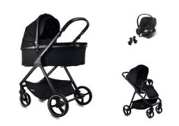 iBEBE Ice + Cybex Aton B2 i-Size 04 black 2024